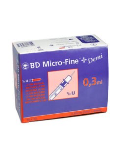 BD MICRO-FINE+ PENKANYLE 0,3ML 30G
